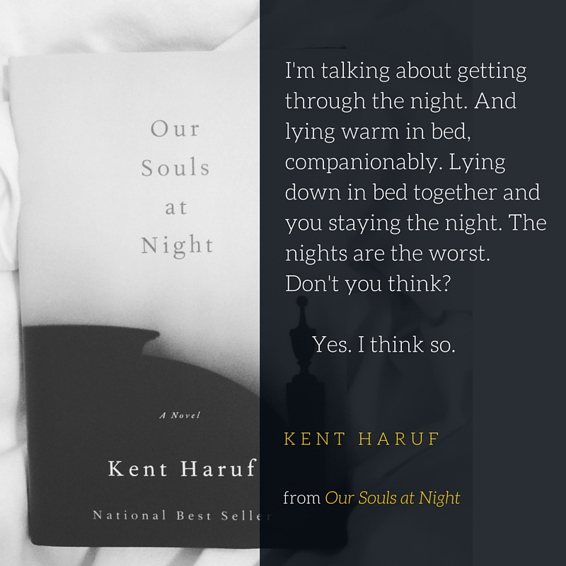 Recommended Reading: Our Souls At Night, By Kent Haruf | Rosemary And Reading Glasses